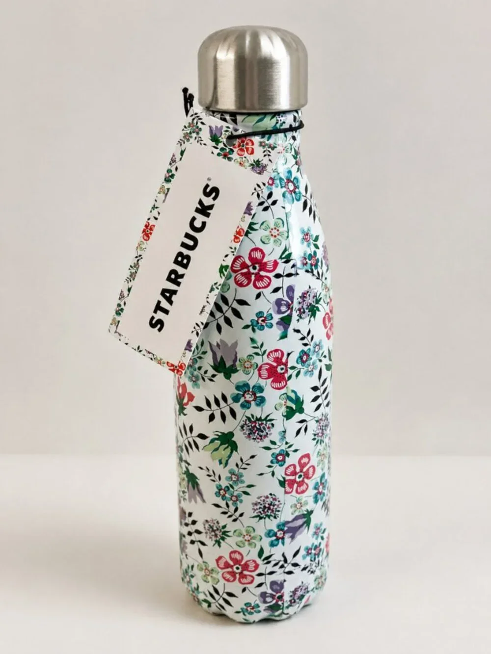 Starbucks x S'well Liberty London Floral Insulated Water Bottle 17 oz NWT 2017